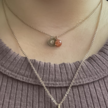 Add a sunstone charm