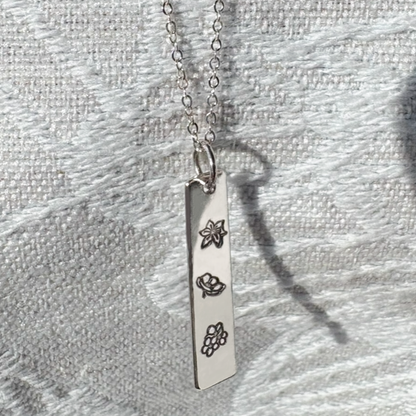 Custom Floral Collection Necklace