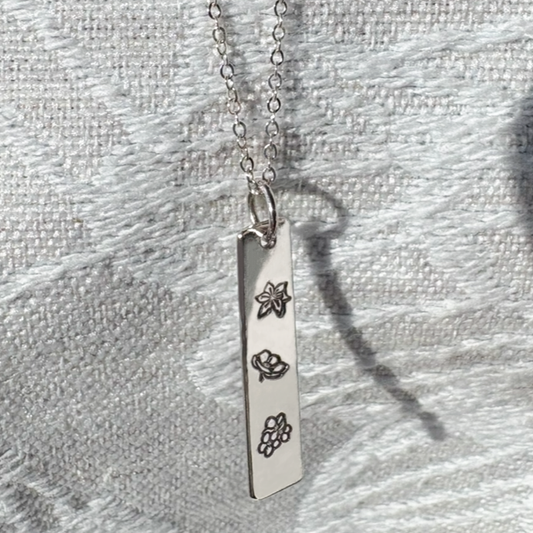 Custom Floral Collection Necklace